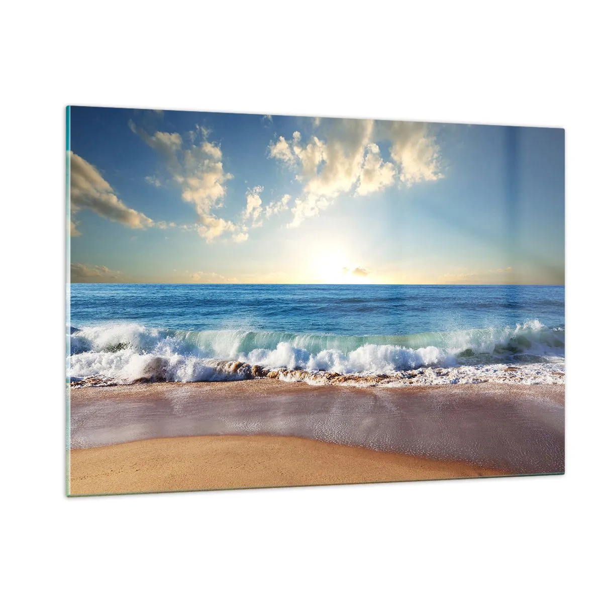 Obraz na skle - Pohyb a nehybnosť zároveň - 120x80 cm