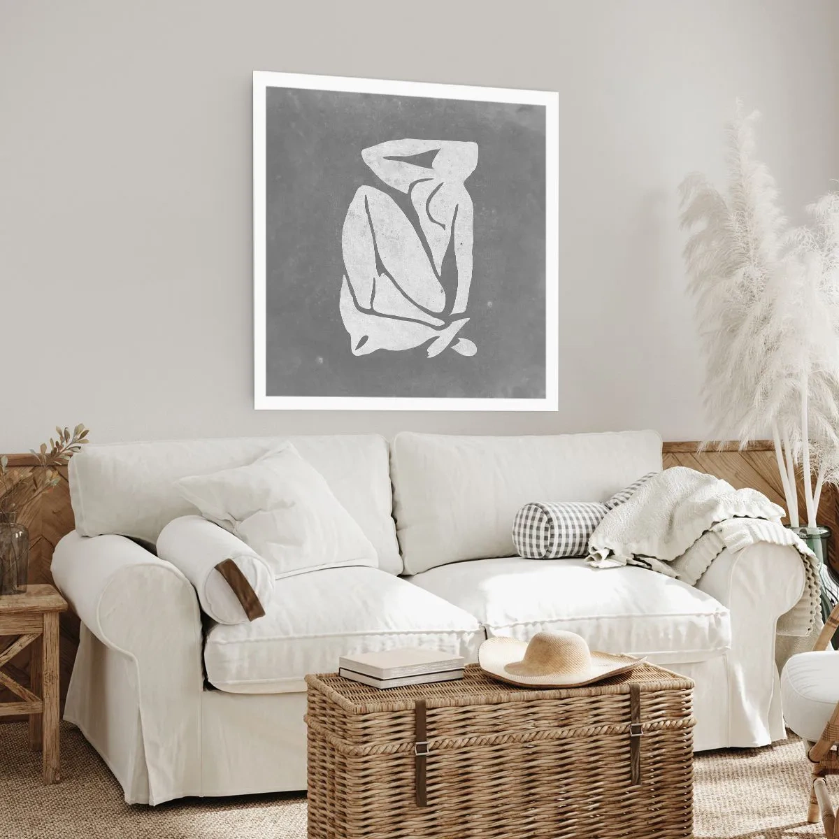 Plagát - V zádumčivosti - 40x40 cm