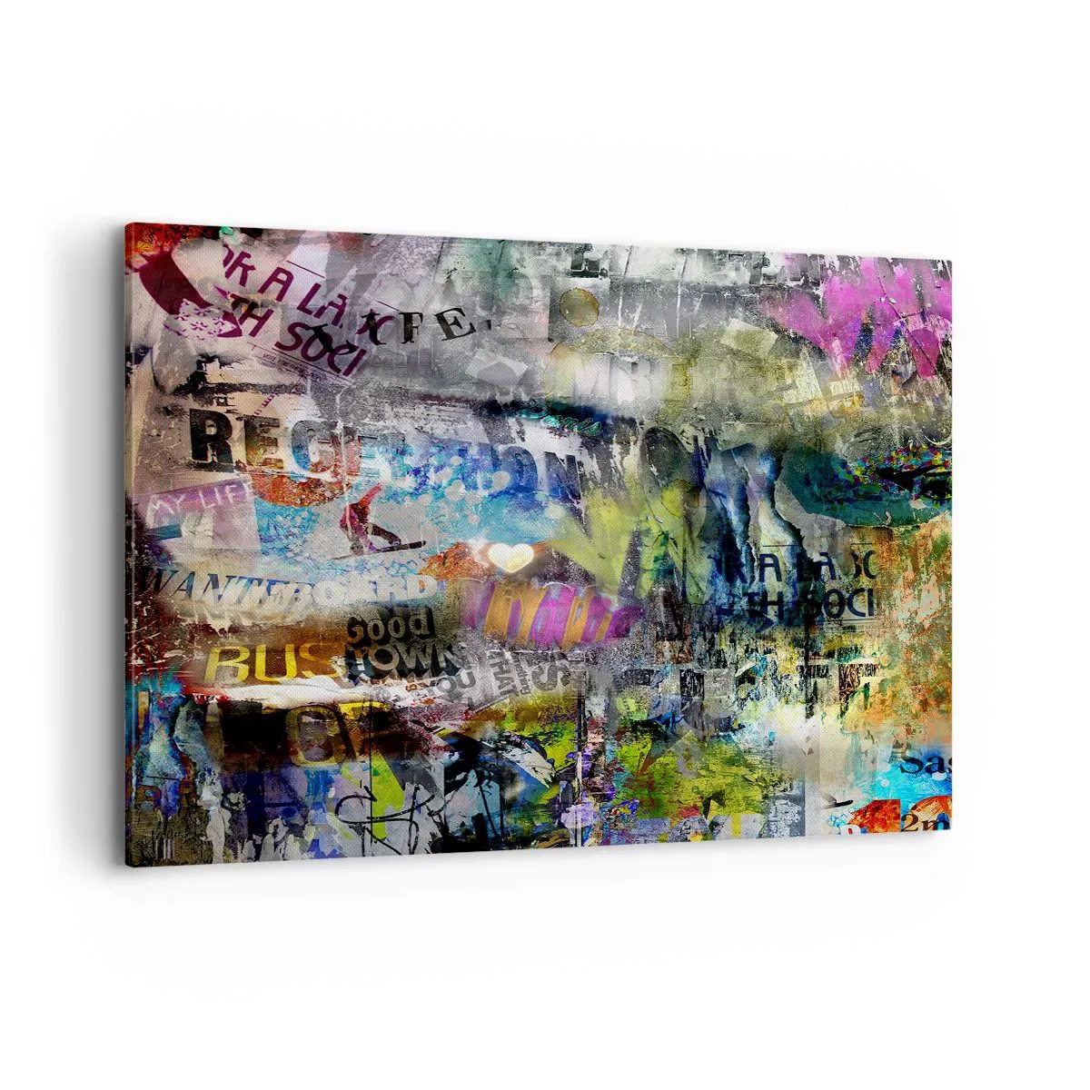 Obraz na plátne - Koláž spomienok - 120x80 cm