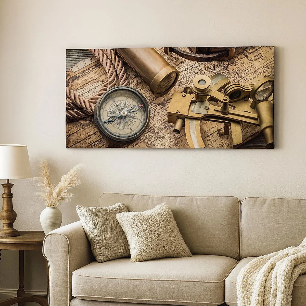 Obraz na plátne - Urči smer - 100x40 cm