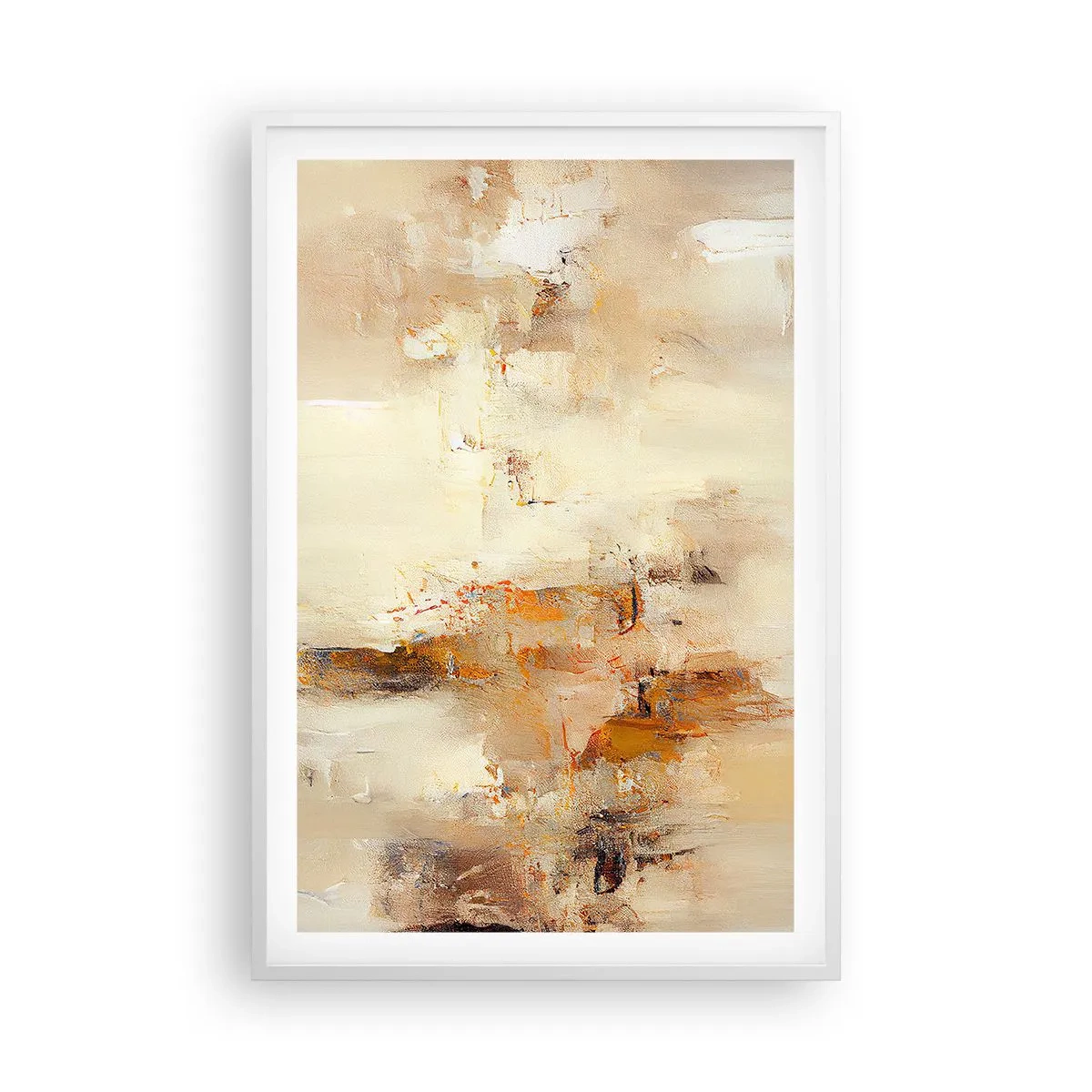 Plagát v bielom ráme - Duša jantáru - 61x91 cm