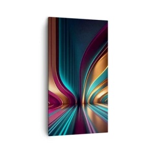 Obraz na plátne - Architektúra svetla - 45x80 cm