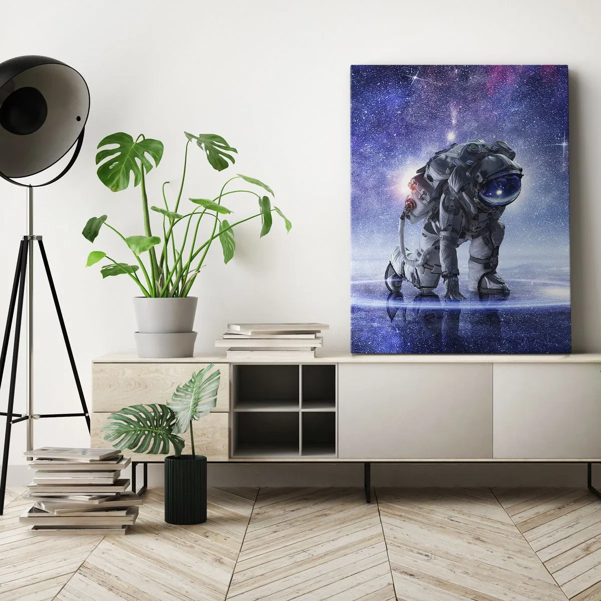 Obraz na plátne - Hviezdne nebo nado mnou - 50x70 cm