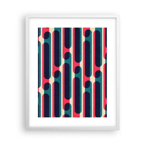 Plagát v bielom ráme - Dovnútra a dopredu - 40x50 cm