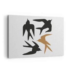 Obraz na plátne - Lastovičky - 120x80 cm