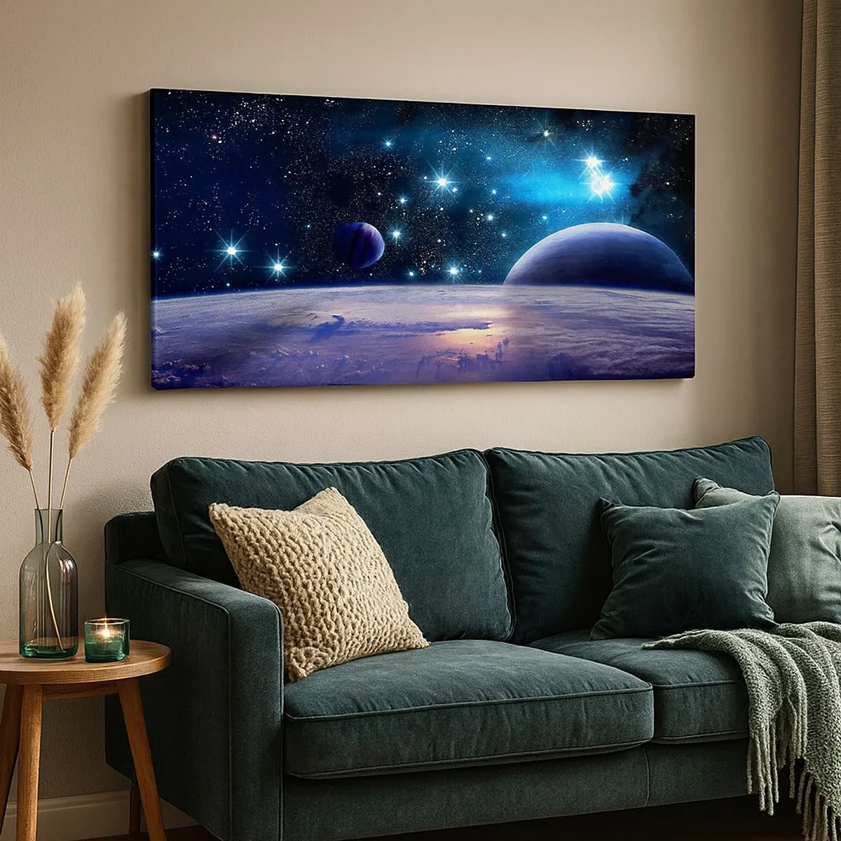 Obraz na plátne - Stále sami? - 100x40 cm