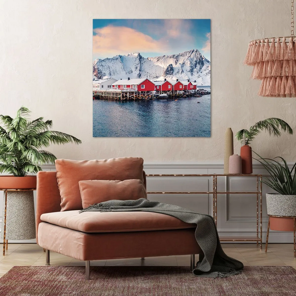 Obraz na plátne - Severné útočisko - 70x70 cm