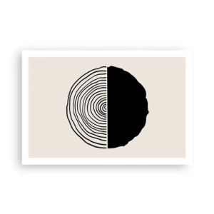 Plagát - Pol na pol - 91x61 cm