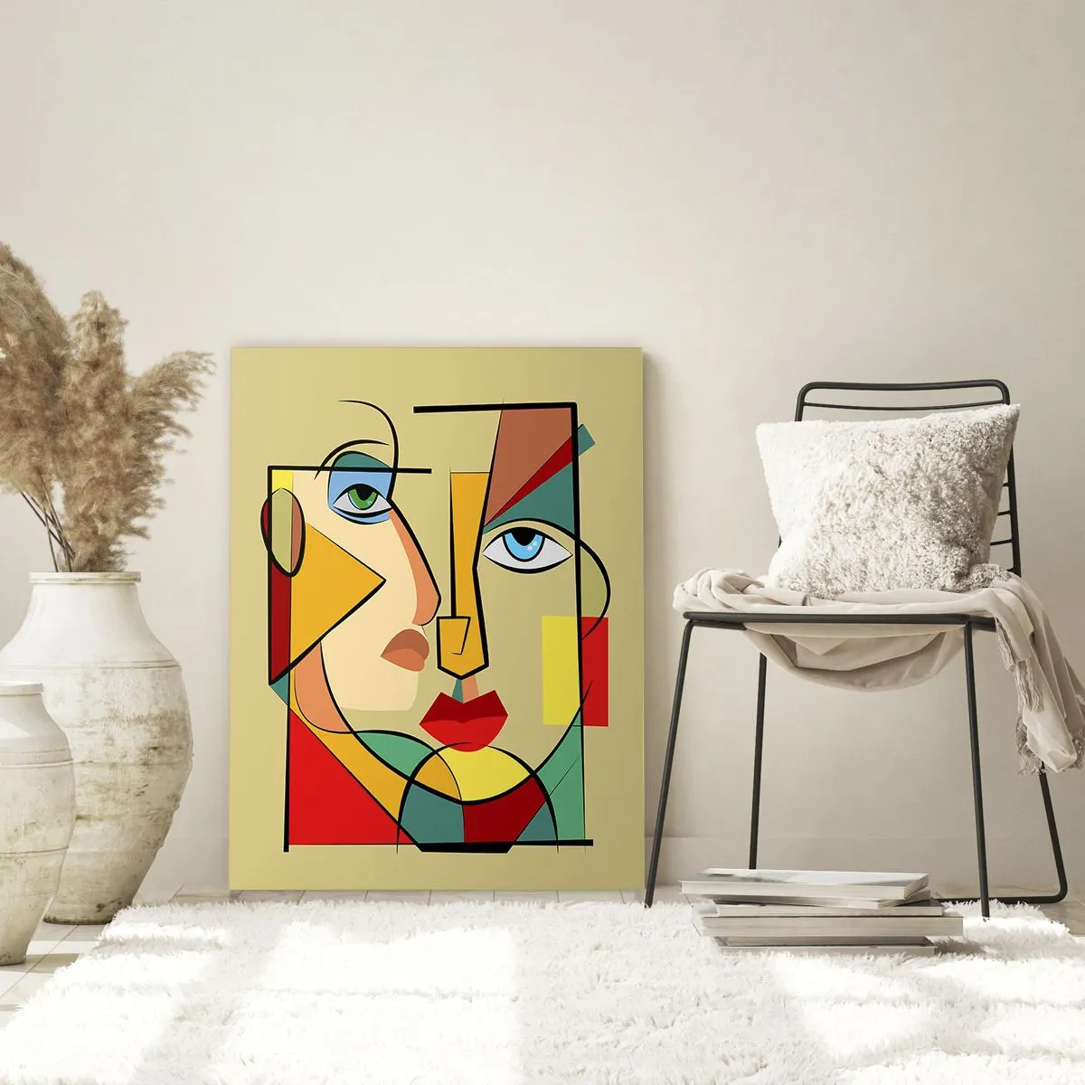 Obraz na skle - Zhodný pár - 80x120 cm