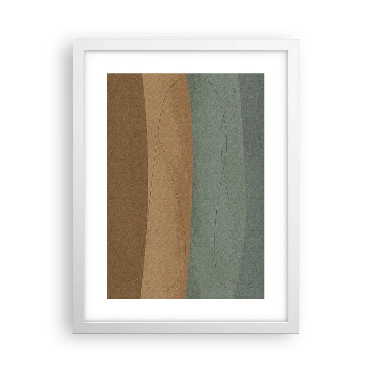 Plagát v bielom ráme - Horizontálna kompozícia - 30x40 cm