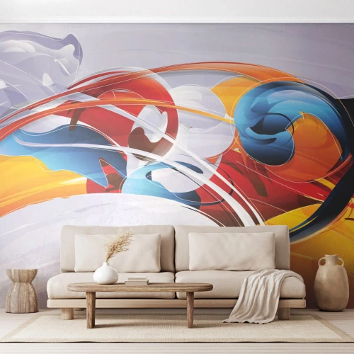 Fototapeta Premium Sand - Tanec živlov - Abstrakcia, Kus, Grafika - 500x350 cm