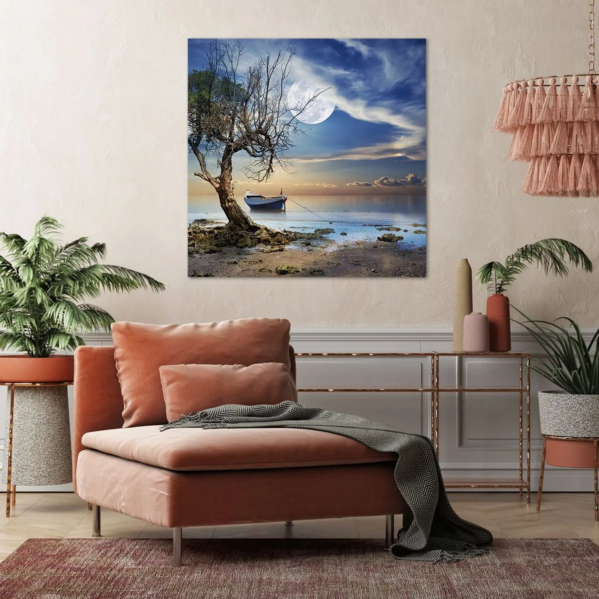 Obraz na plátne - Je to koniec alebo začiatok? - 40x40 cm