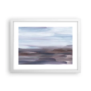 Plagát v bielom ráme - Živly: voda - 40x30 cm