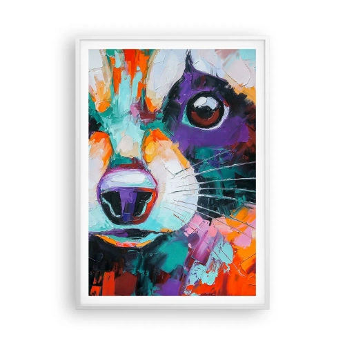 Plagát v bielom ráme - Iba dobré emócie - 70x100 cm