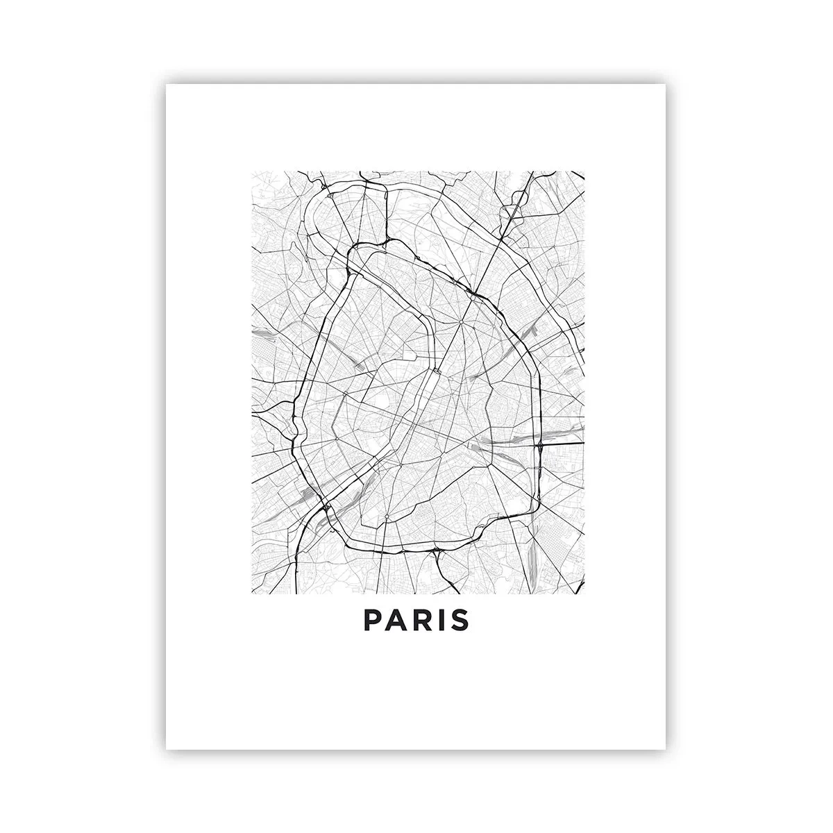 Plagát - Kvet Paríža - 30x40 cm