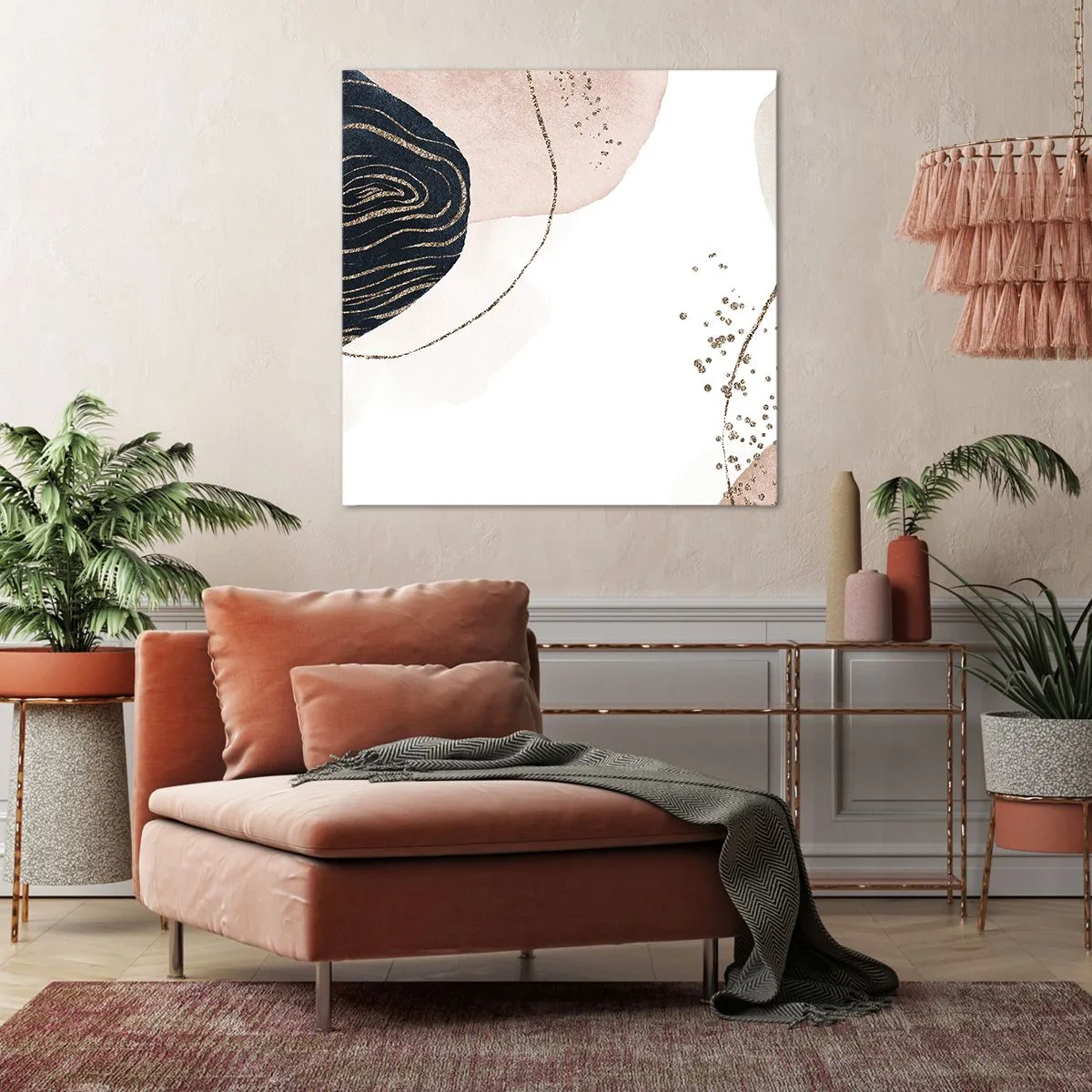 Obraz na plátne - Všetko plynie - 60x60 cm