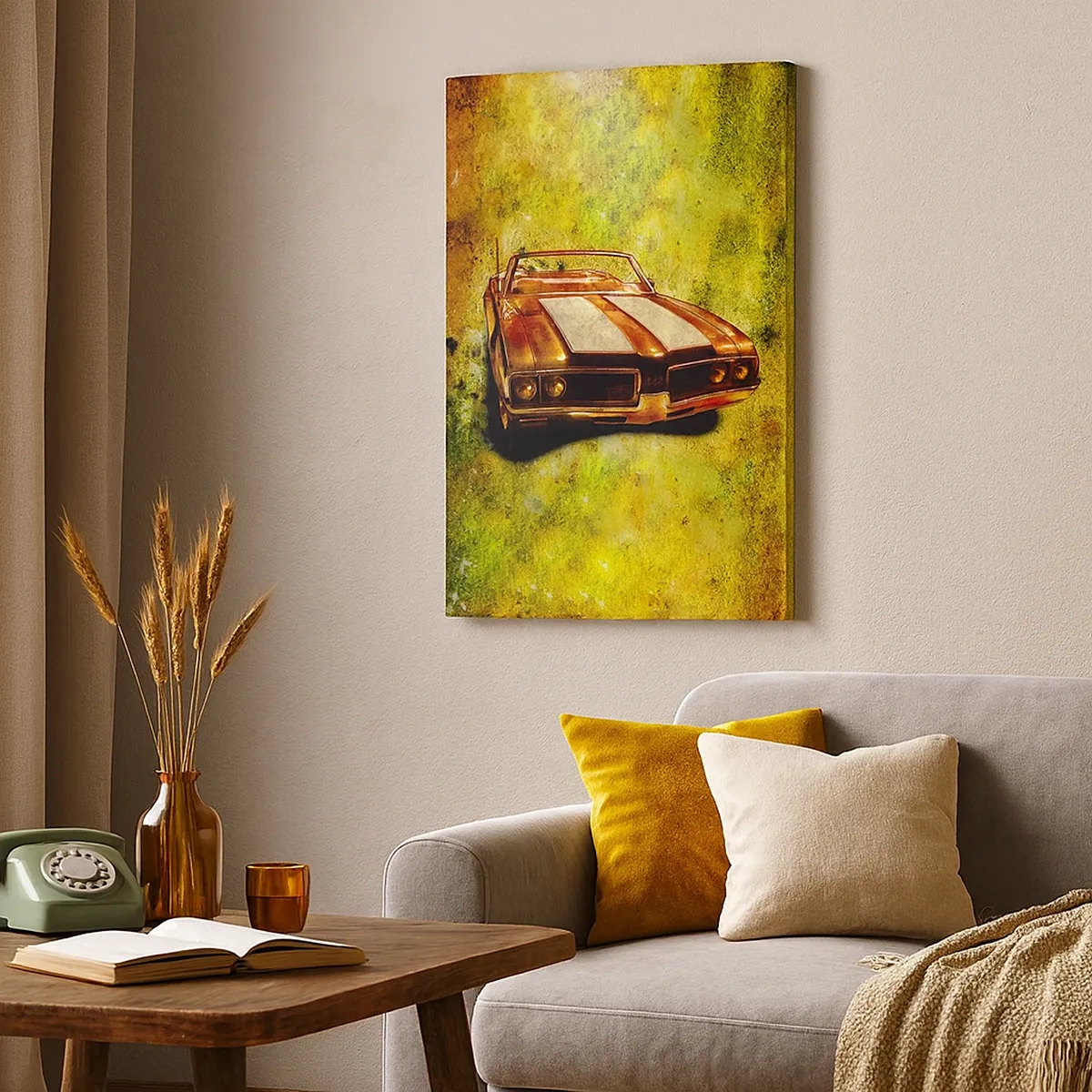 Obraz na plátne - Sila začarovaná do tvarov - 50x70 cm