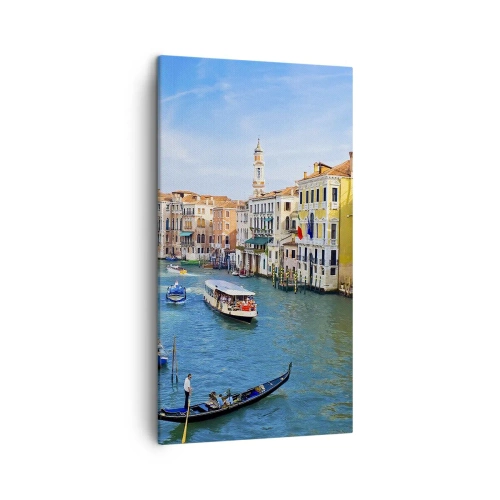 Obraz na plátne - Doprava jediná na svete - 45x80 cm