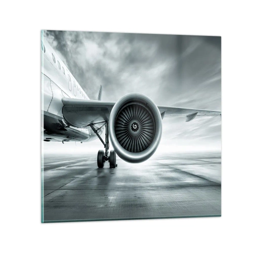 Obraz na skle - Toto je sila! - 70x70 cm