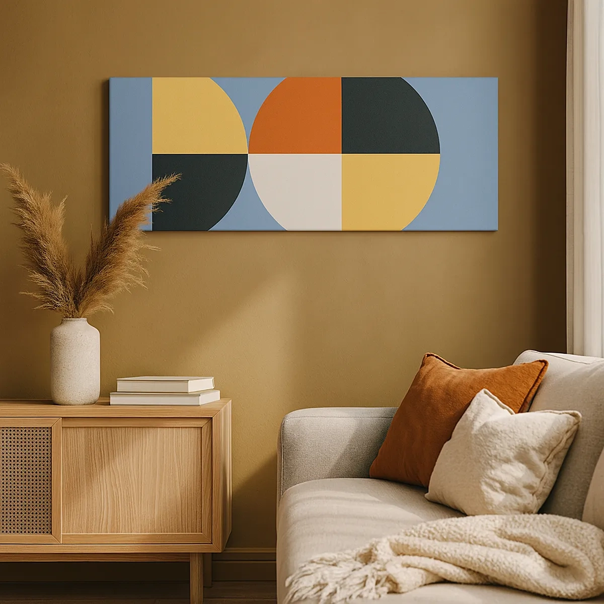 Obraz na plátne - Pozri a počítaj - 30x30 cm