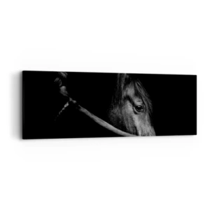 Obraz na plátne - Čierny knieža - 90x30 cm