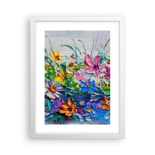 Plagát v bielom ráme - Vôbec nie zátišie - 30x40 cm