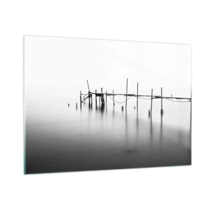 Obraz na skle - A čo keď svet nie je? - 100x70 cm