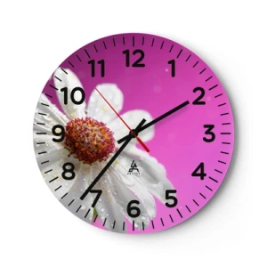 Nástenné hodiny - Skromný vo svojej kráse - 30x30 cm