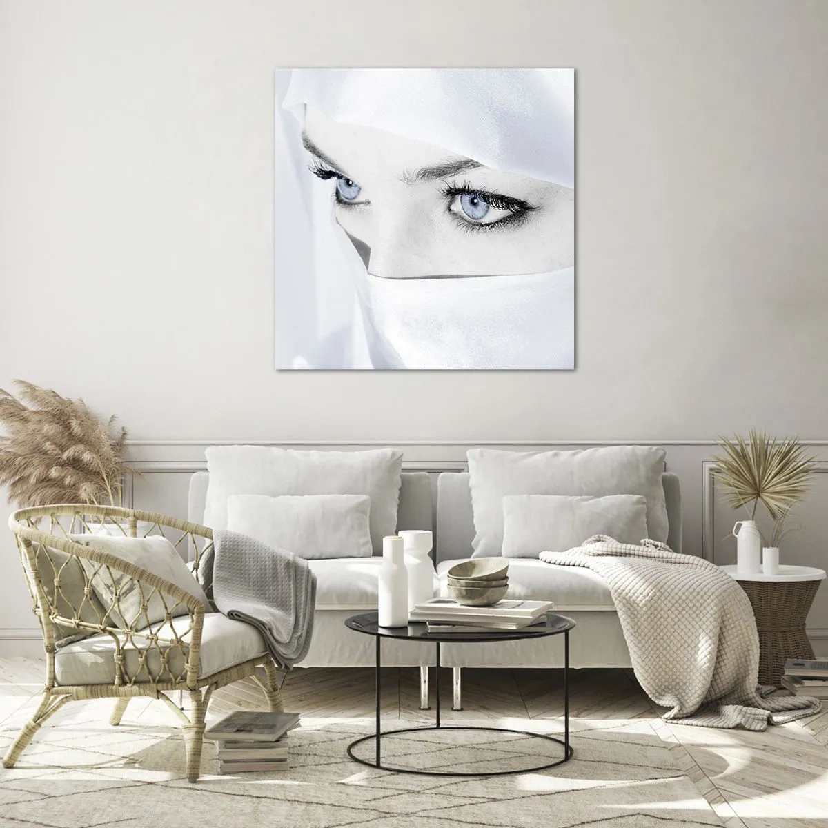 Obraz na skle - Priamo z tisíca a jednej noci - 40x40 cm