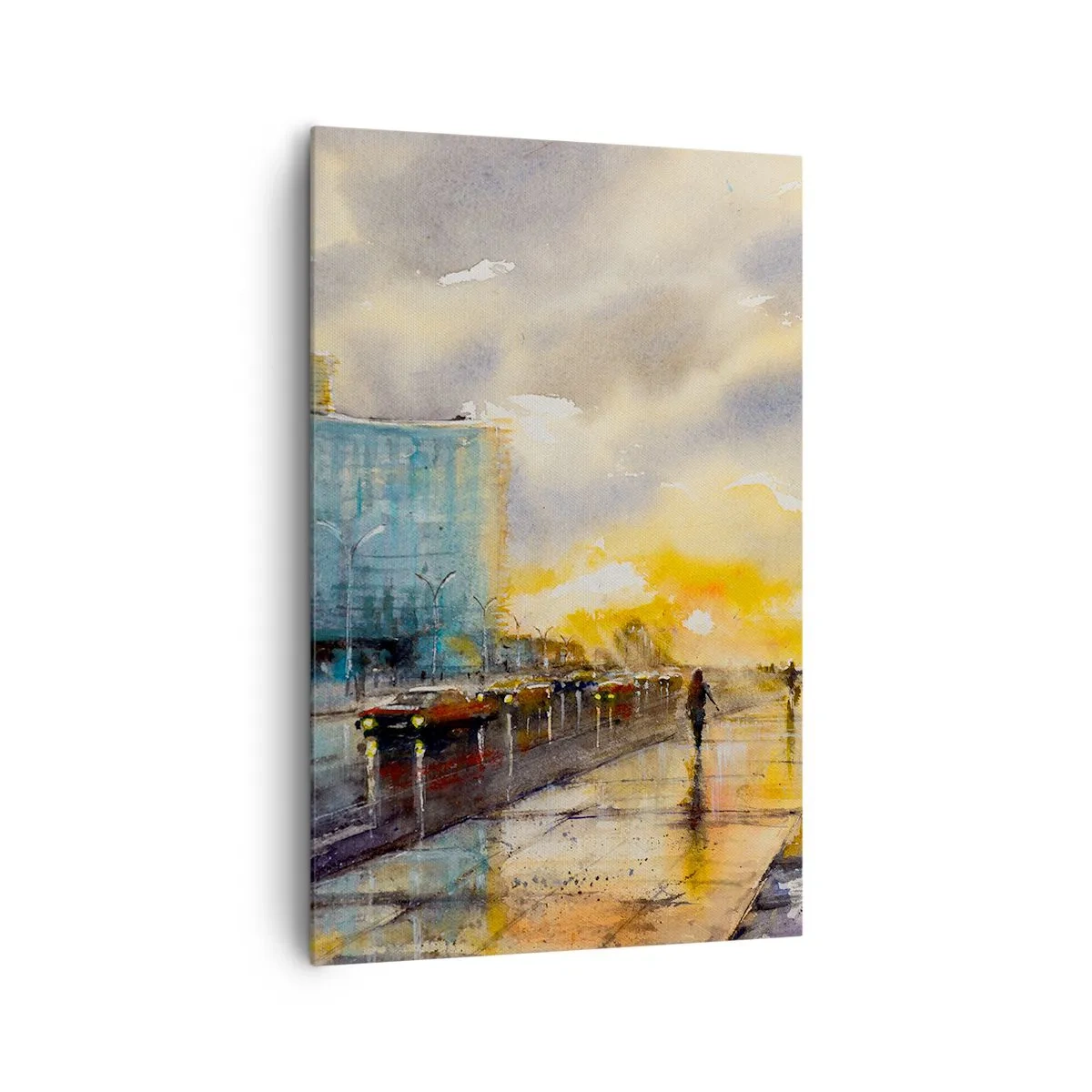 Obraz na plátne - Život na pobreží - 80x120 cm