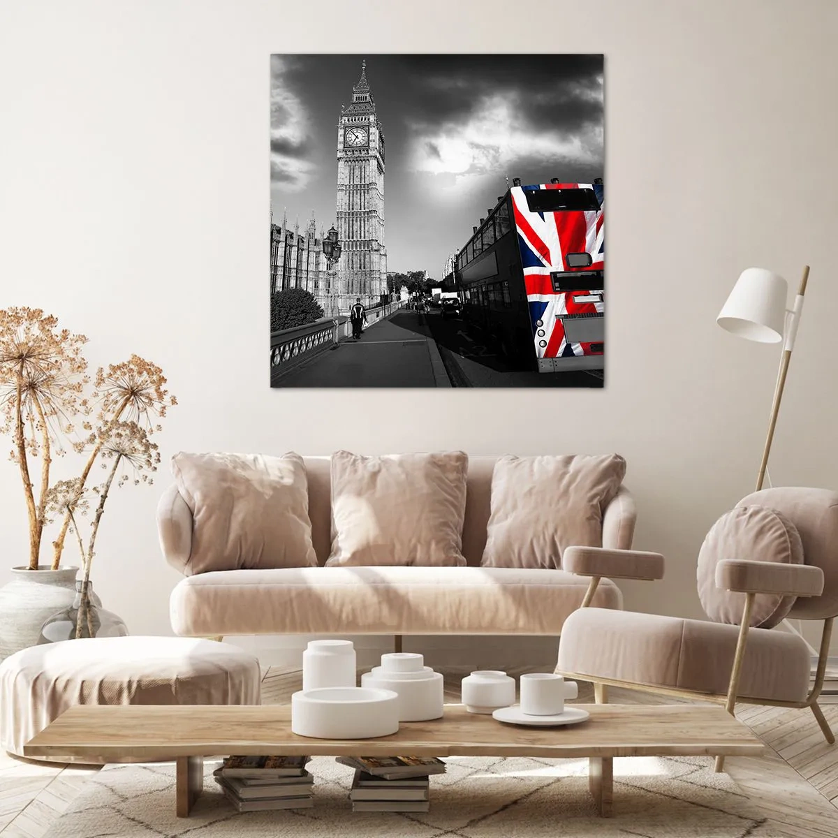 Obraz na plátne - Hrdá a veľká - 70x70 cm