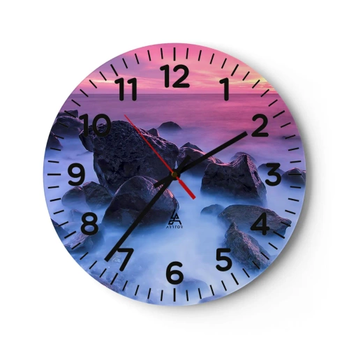 Nástenné hodiny - Narodeniny v lesku a v hmle - 30x30 cm