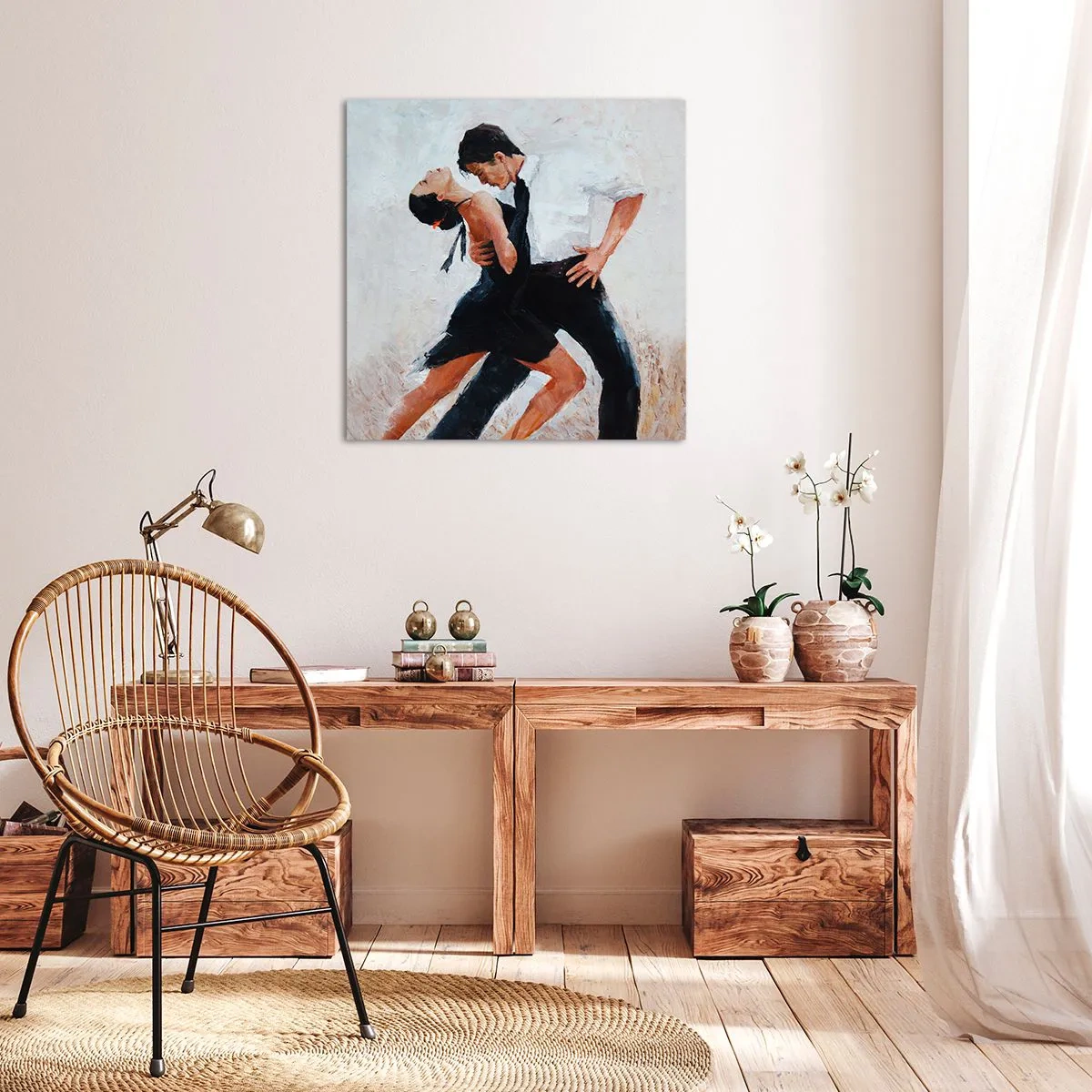 Obraz na plátne - Tango mojich túžob a snov - 30x30 cm