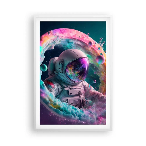 Plagát v bielom ráme - Hviezdna brána - 61x91 cm