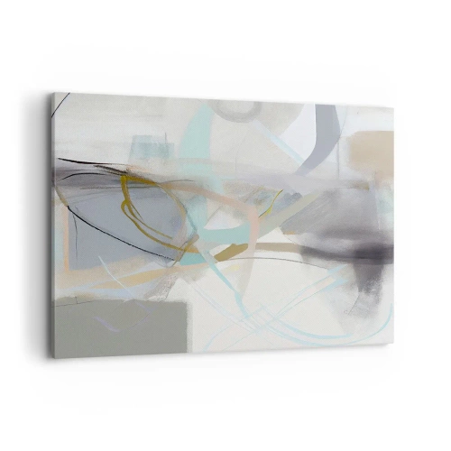 Obraz na plátne - Hmlistá abstrakcia - 100x70 cm