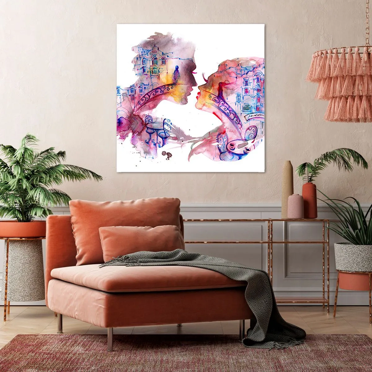 Obraz na plátne - Tajomný most vzdychania - 70x70 cm