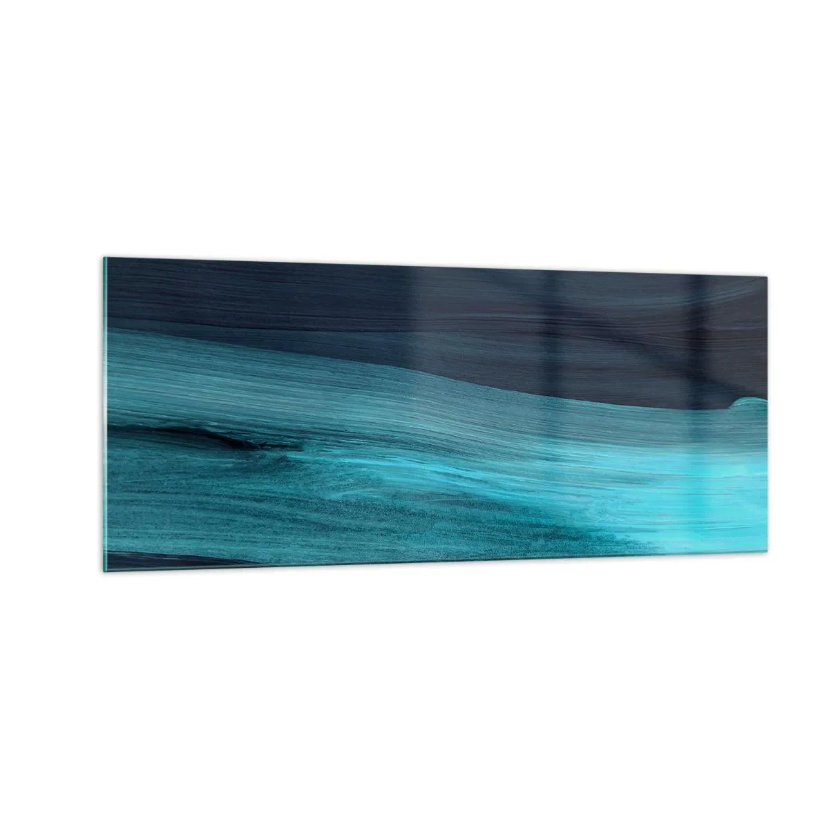 Obraz na skle - Plávaj s prúdom - 100x40 cm