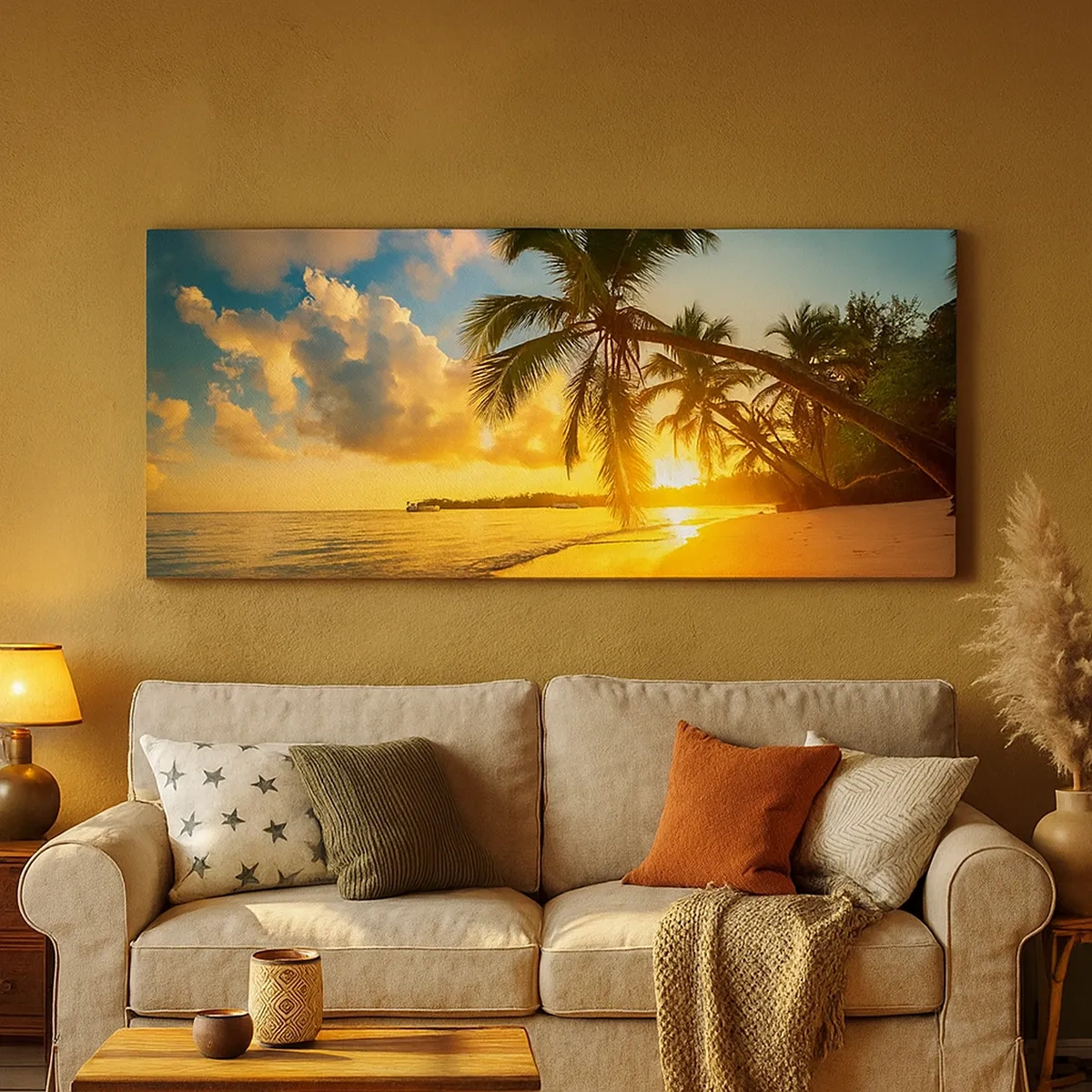 Obraz na plátne - Karibský sen - 30x30 cm