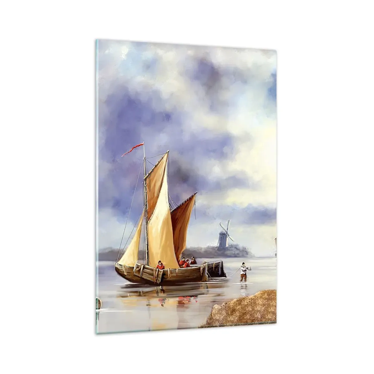 Obraz na skle - Návrat námorníkov - 80x120 cm