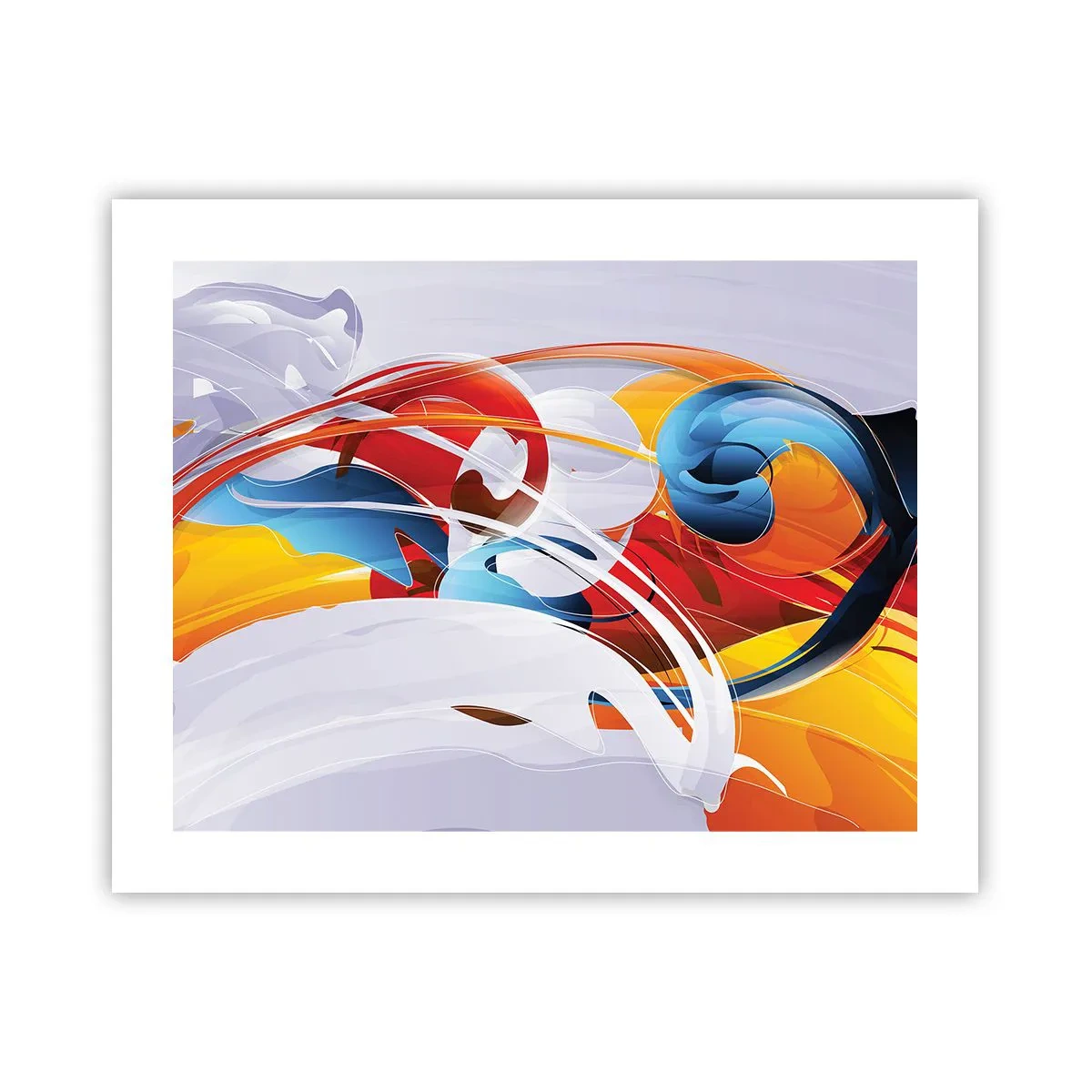 Plagát - Tanec živlov - 50x40 cm