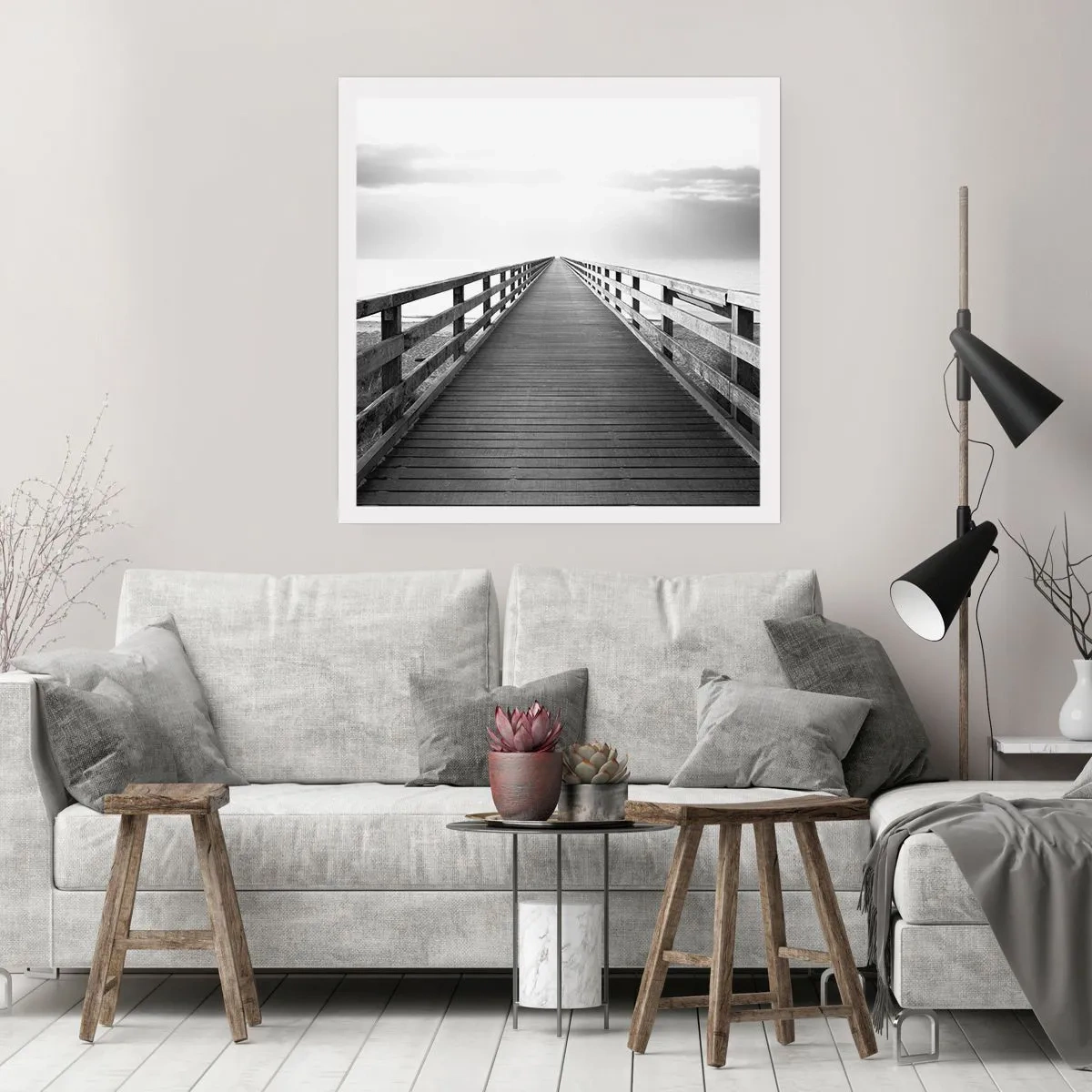 Plagát - Do diaľky… - 50x50 cm