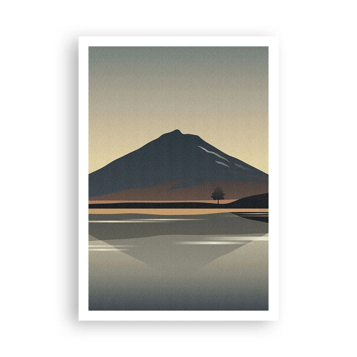 Plagát - Zrkadlový odraz - 70x100 cm