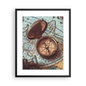 Plagát v čiernom ráme - Pre dobrodruha - 40x50 cm