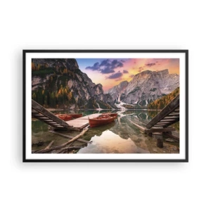 Plagát v čiernom ráme - Sľub dňa - 91x61 cm