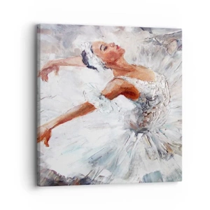 Obraz na plátne - Jemná a ľahká ako tyl - 30x30 cm