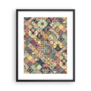 Plagát v čiernom ráme - Marocká vízia - 40x50 cm