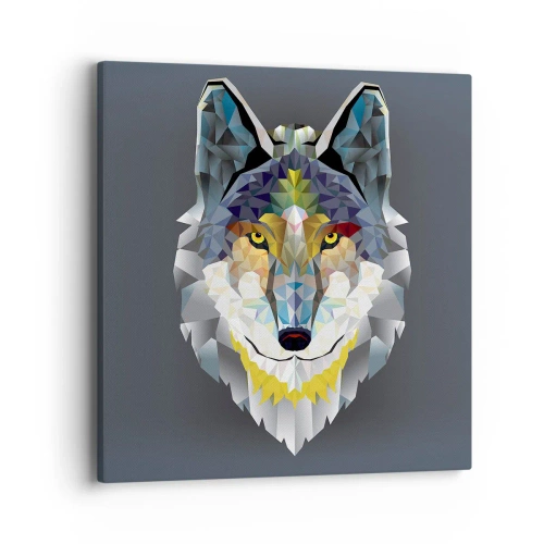 Obraz na plátne - My o vlku - 40x40 cm