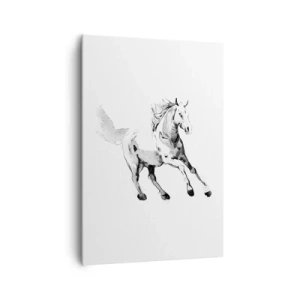 Obraz na plátne - Neskrotená duša - 70x100 cm