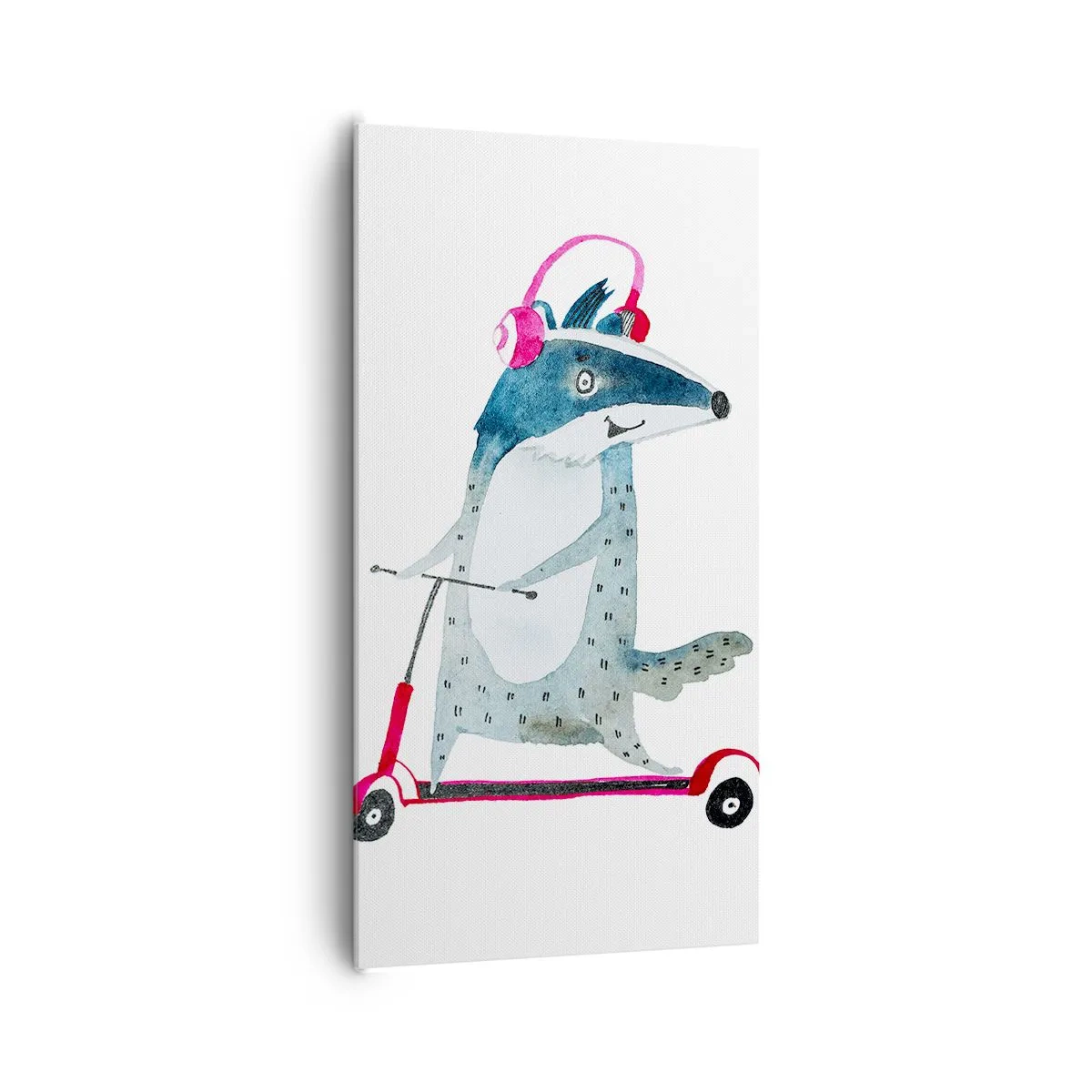 Obraz na plátne - Jazvečie radosti - 65x120 cm