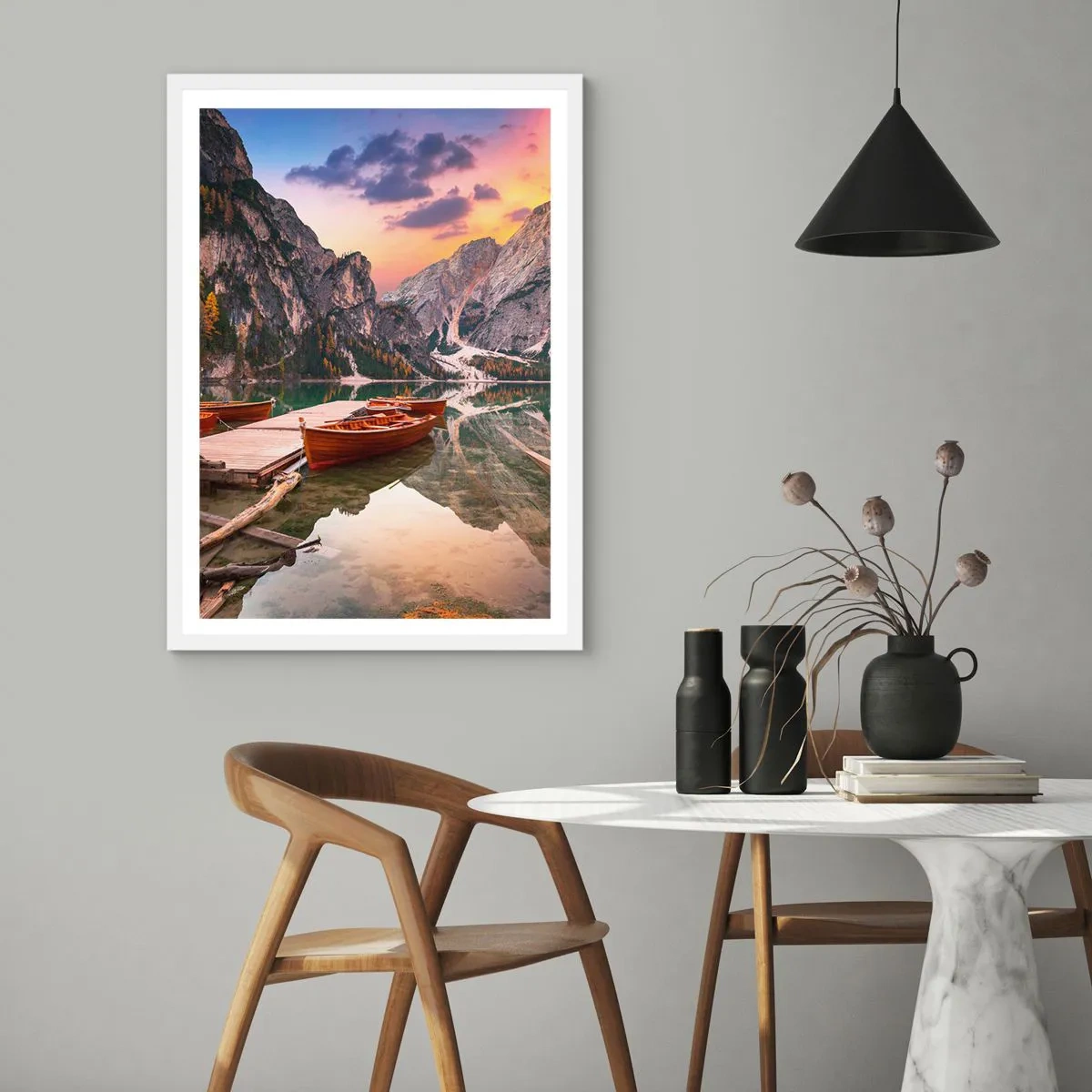 Plagát v bielom ráme - Sľub dňa - 30x40 cm